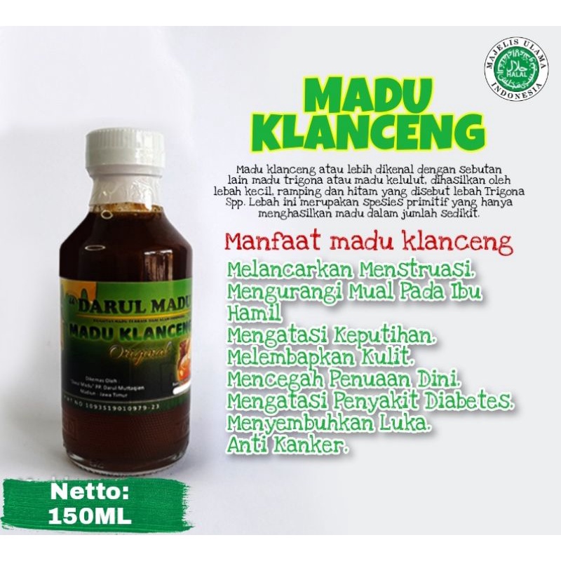 

MADU KLANCENG 150 ml