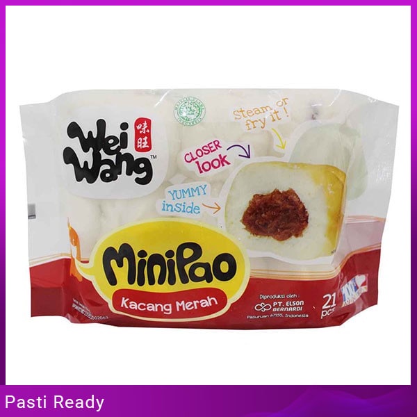 

WEI WANG MINIPAU KACANGMERAH 21 PCS Grosir Bisa COD