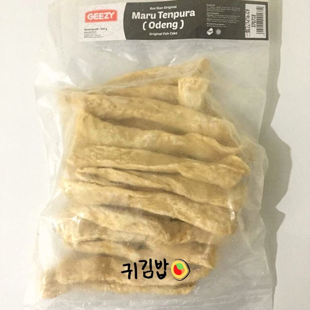 

Odeng Geezy Maru Tempura Odeng (500gr)