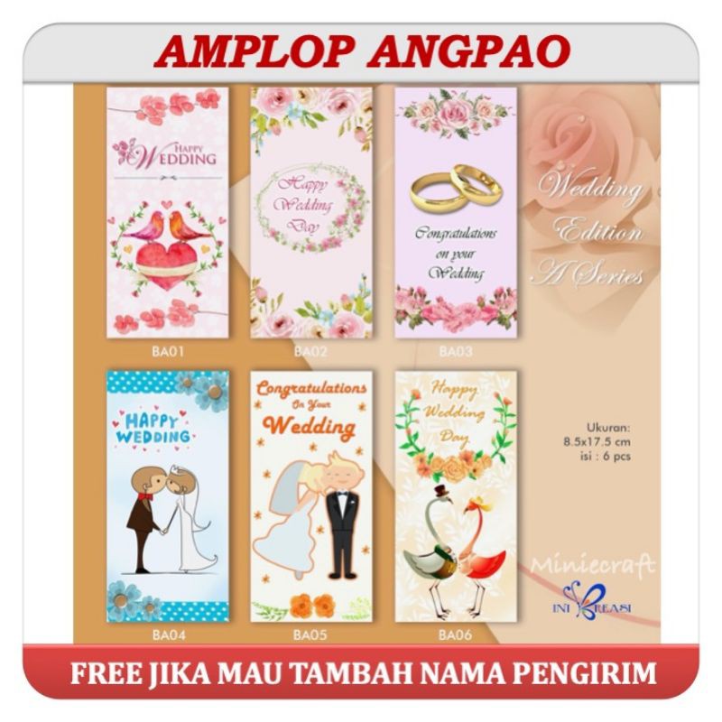 

AMPLOP ANGPAO WEDDING PERNIKAHAN MODEL PANJANG
