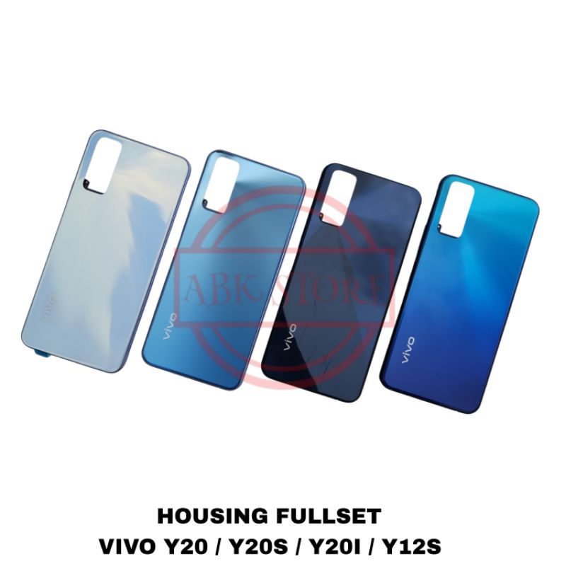 BACK CASING - KESING - HOUSING VIVO Y20 / Y20S / Y20I / Y12S BACKDOOR FULLSET