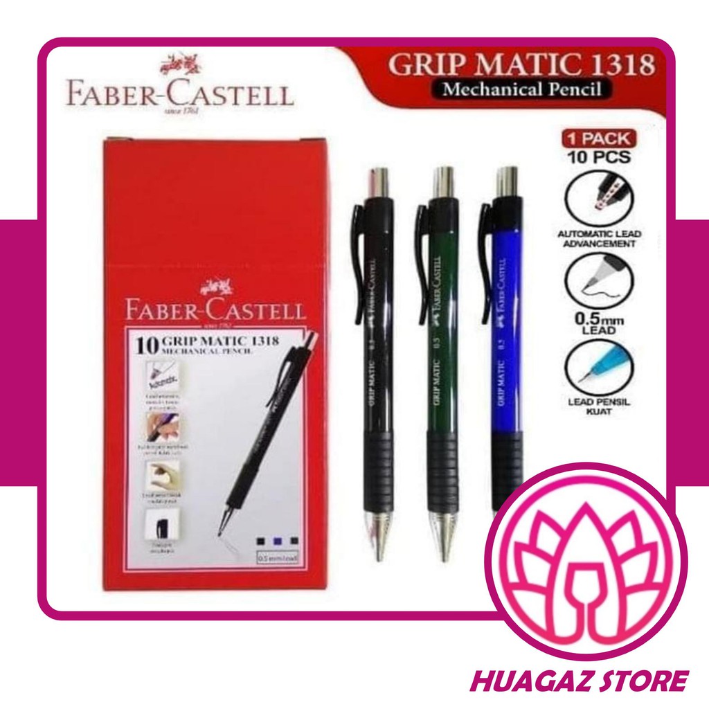 

Pensil Mekanik Grip Matic 1318 Black Box