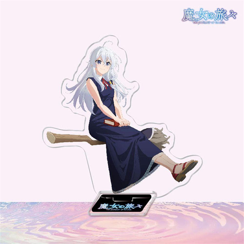 Lanfy Stand Figure Anime Kartun Ornamen Hadiah Anak Model Transparan Toy Figure Model Karakter Anime Plat Akrilik