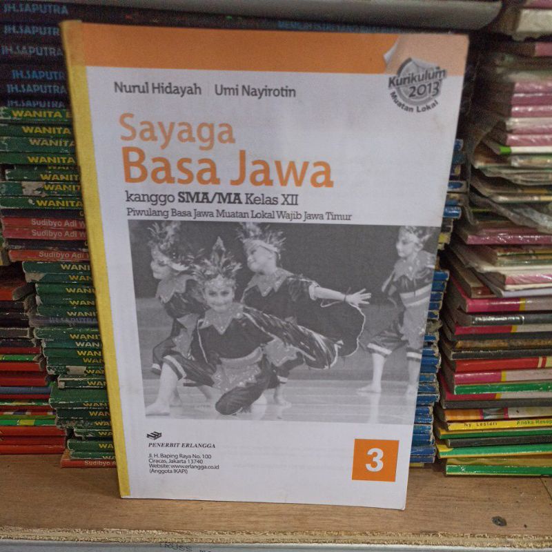 erlangga sayaga bahasa jawa kelas XII