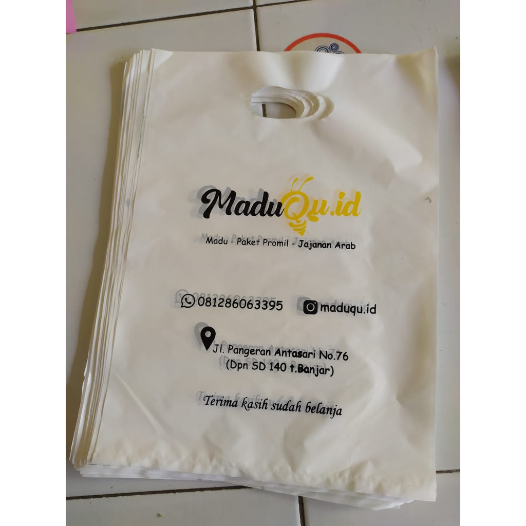 PACKING PLASTIK HD PLONG SABLON 2 WARNA UK 20x30 PROMO SABLON PLASTIK