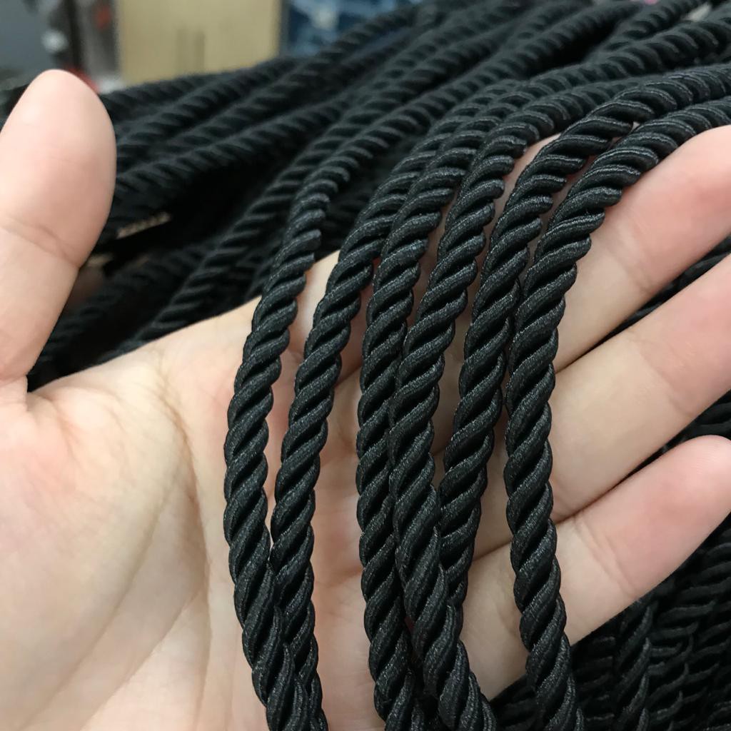 1 YARD -  5 MM TALI KUR WARNA / TALI KUR TAMBANG 5MM