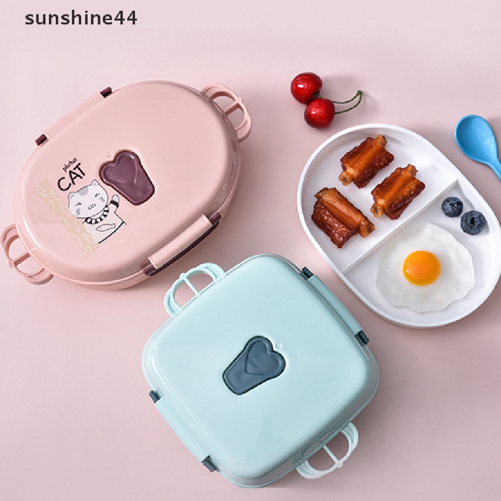 Sunshine Kotak Bekal Dua Lapis Portable Microwave Untuk Anak