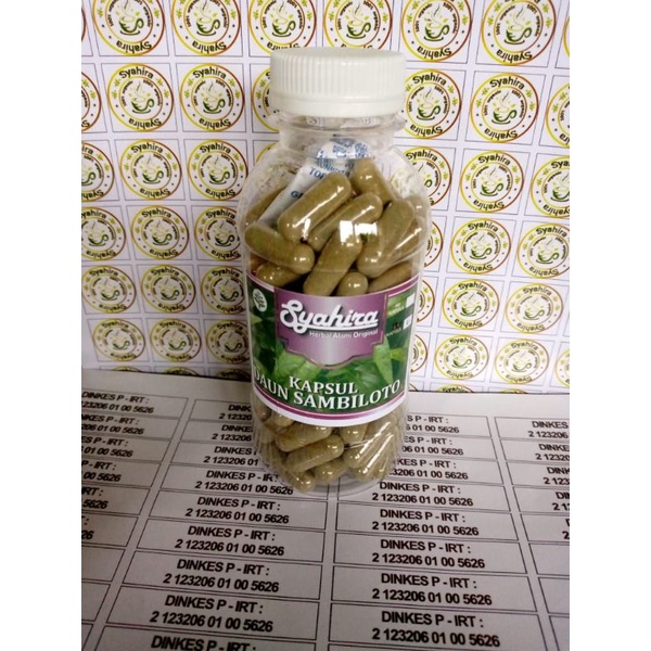 

KAPSUL HERBAL ALAMI SAMBILOTO ISI 100 KEMASAN BOTOL