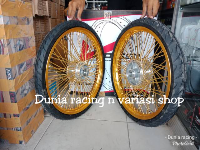 Velg jari jari seribu Mx 135 Vixion new Jupiter Vega zr Vixion old F1ZR Mx king paketan sama Ban