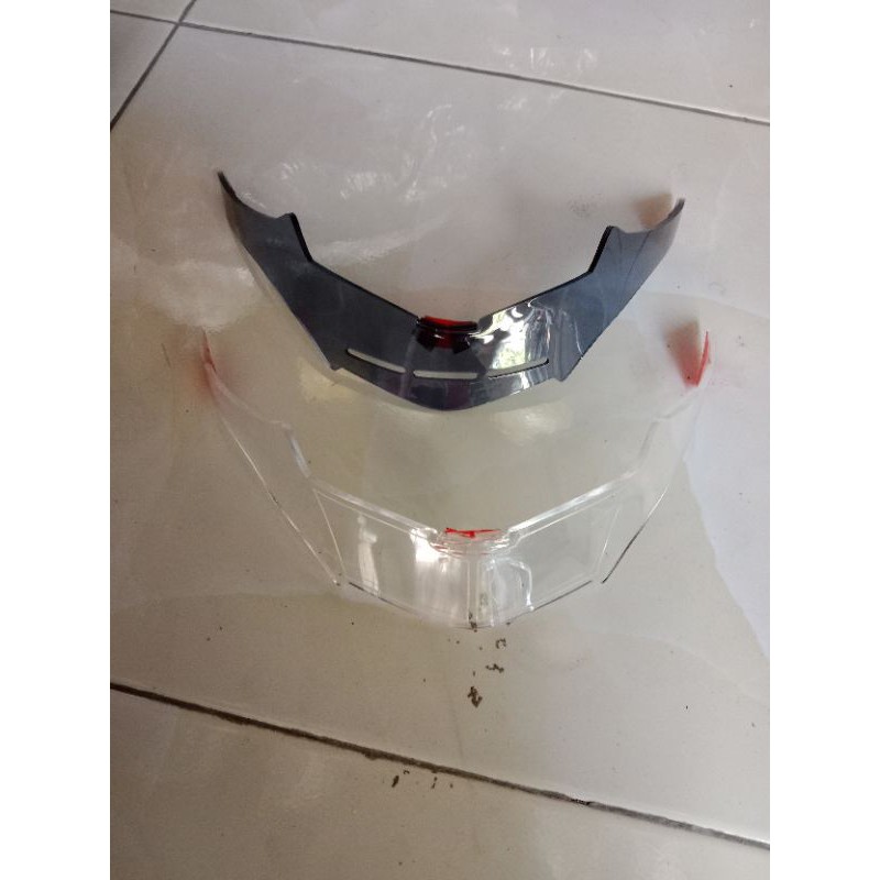 spoiler helm NJS Shadow full face helm NJS || Variasi Helm Tanduk spoiler njs Bukan INK KYT NHK BMC