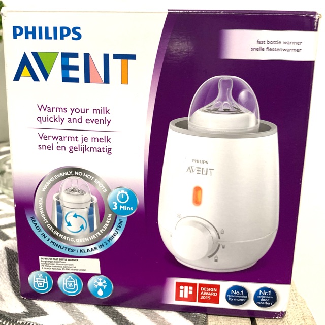 avent bottle heater