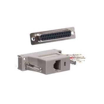 DB25 F to RJ45 MODULAR ADAPTER