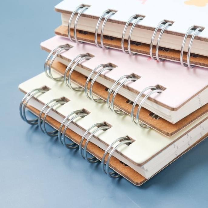 

Little Honey Peach Spiral Notepad A7