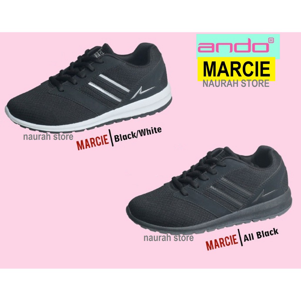 SEPATU ANDO JOLA &amp; MARCIE 100% ORIGINAL SNEAKER SPORTY KUALITAS IMPORT KUAT RINGAN KEREN