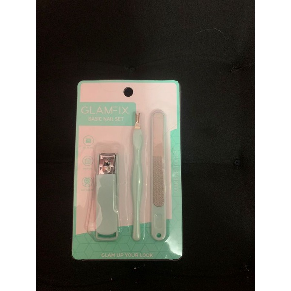 GLAMFIX Basic Nail Set Gunting Kuku / GlamFix Basic Nail Set &amp; Nail File Duo / Glam Fix Basic Nail Set &amp; Nail File Duo ( YOU MAKEUPS OFFICIAL STORE )