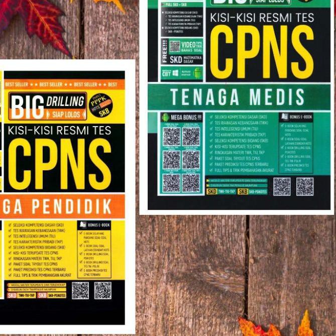 Best Seller!! KODE-713 KISI-KISI RESMI TES CPNS TENAGA PENDIDIK DAN TENAGA MEDIS