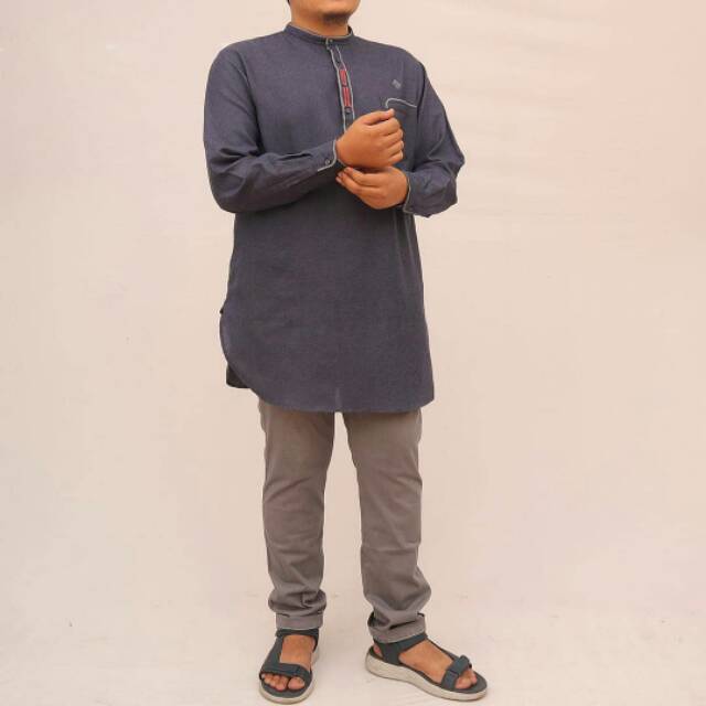 Baju Muslim Koko Kurta Hisyam