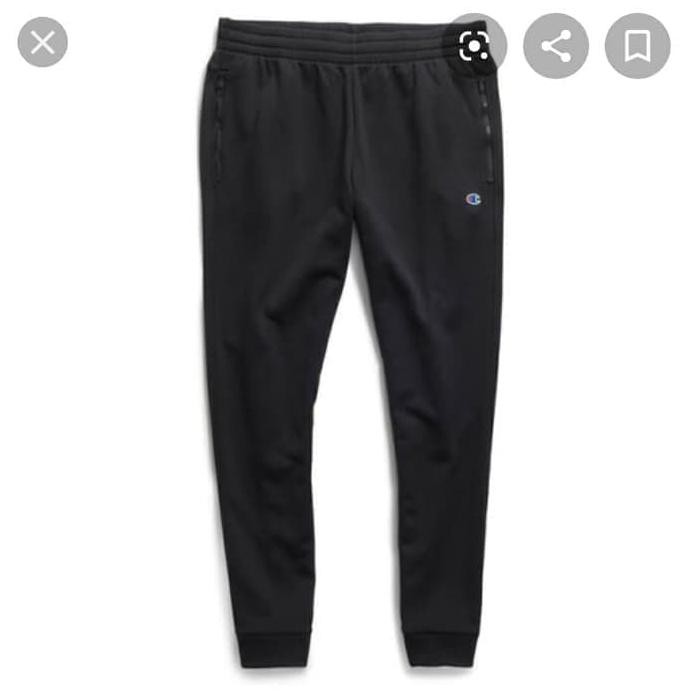 champion men's white sweatpants