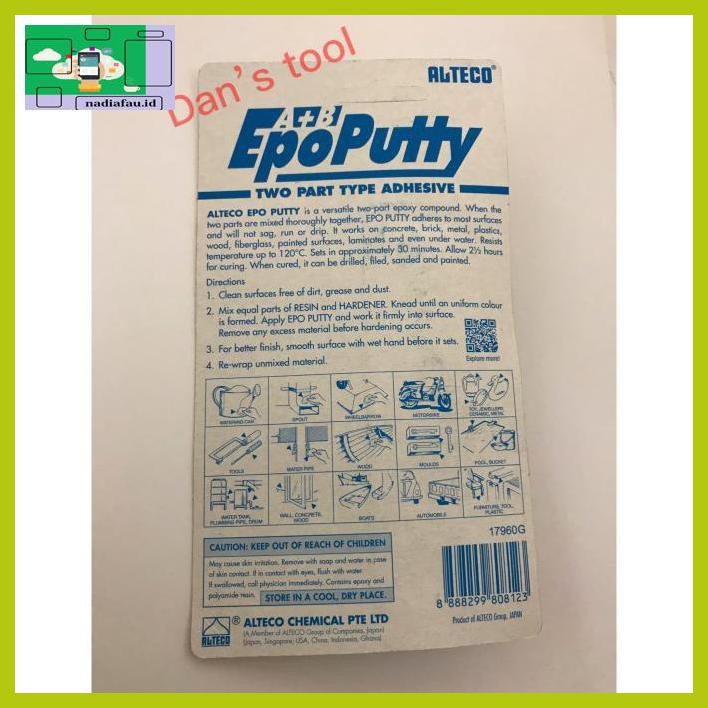 

R4E5Et- Lem Alteco Epo Putty 50 Gram / Lem Epoputty / Lem Dodol/ Lem Serbaguna Fyhf7T-