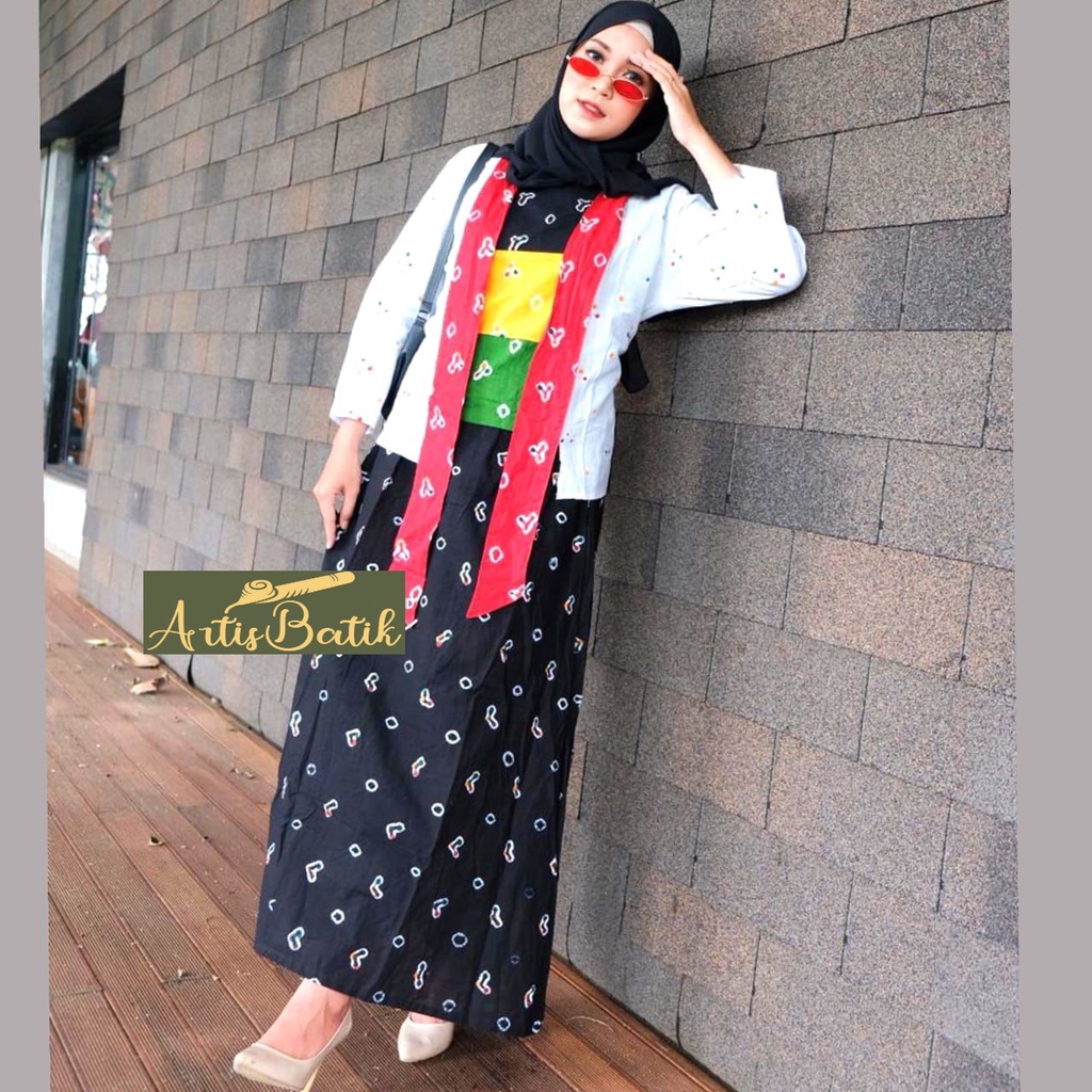 SET ROK KARTINI ONE SET BATIK CAP ONE SET ROK ORI JUMPUTAN JUMBO LOUNGEWEAR  SETELAN WANITA CP CANTI