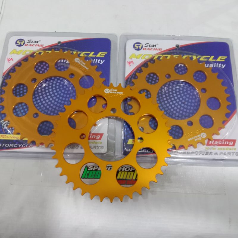 GIR GEAR ALMU SUM RACING RX KING RXZ MX JUPITER Z VEGA F1ZR CRIPTON GOLD 415-36/37/38/39/40/41