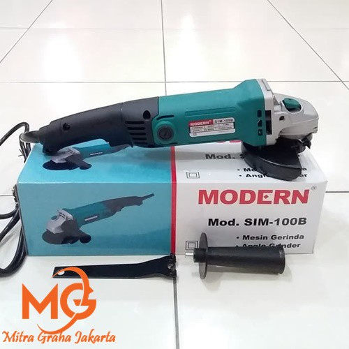 MG MESIN GERINDA TANGAN MODERN SIM100B 400 W⠀⠀⠀⠀⠀
