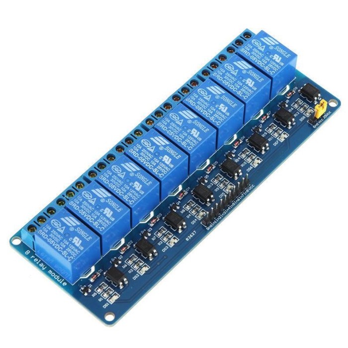 Relay Module 5V 8 Channel 8ch 8 ch Untuk Arduino Modul Relay 5 V