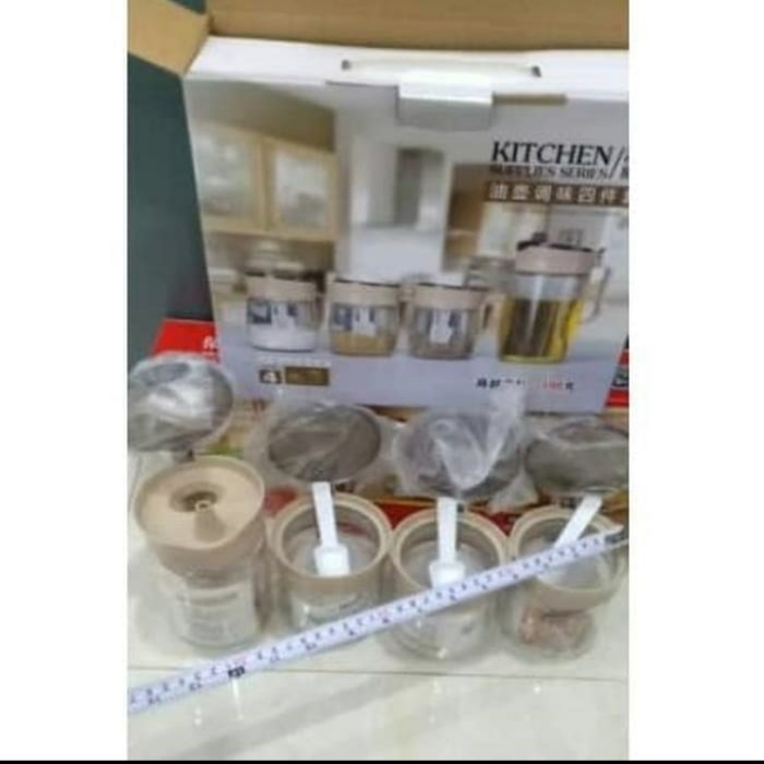 kitchen set, Tempat Saringan , Minyak isi 3 pcs