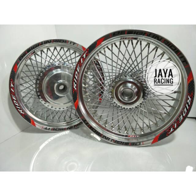 Velg ring 14 aerox tapak lebar 350 paket komplit plus stel velg bisa reguest velg custom