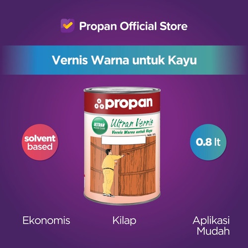 PROPAN Ultran Vernis 0,8 L / POLITUR / Plitur / Pelitur / Cat Kayu