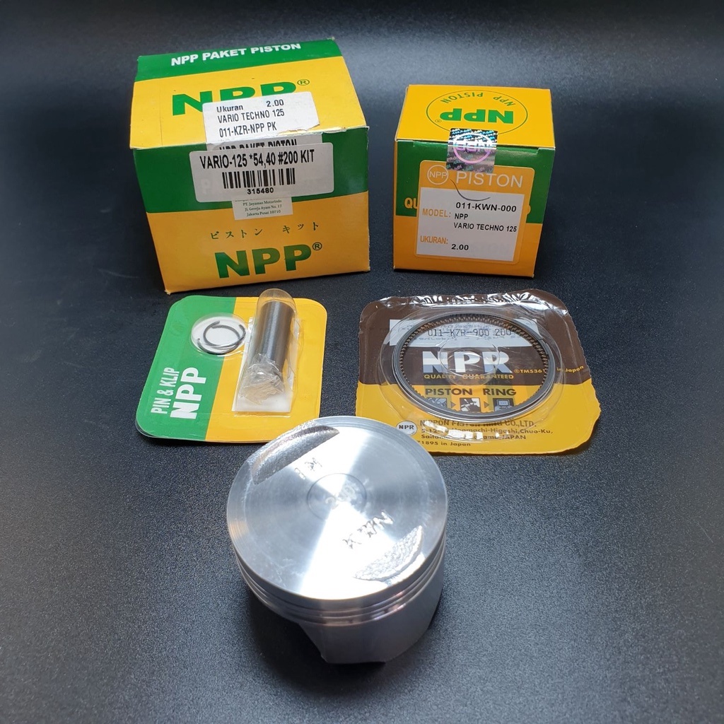 PISTON KIT SEHER VARIO-125 OS STD-200 NPP