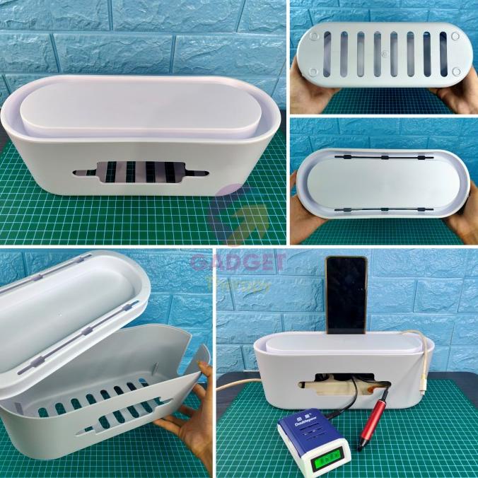 

Kotak Pengaman Stop Kontak Management Kabel Colokan Listrik Safety Kid