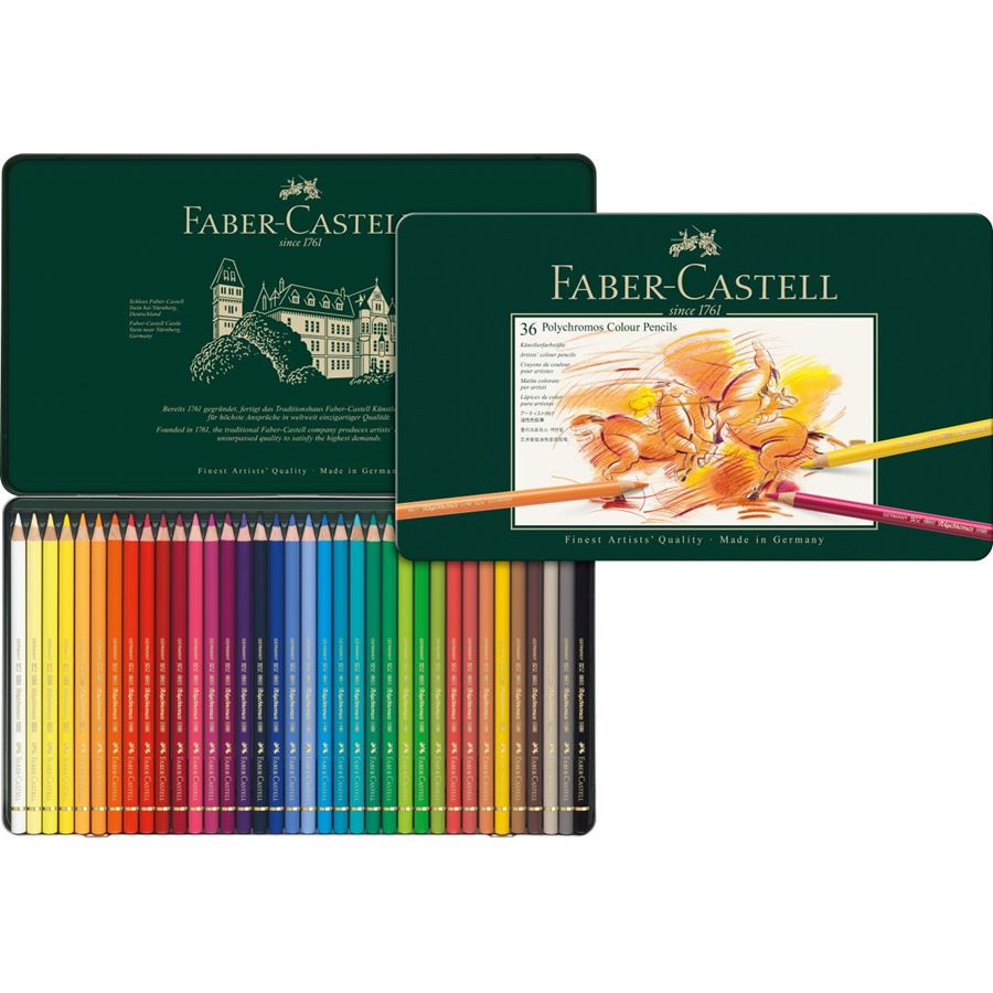 Faber-Castell | Polychromos tin 36