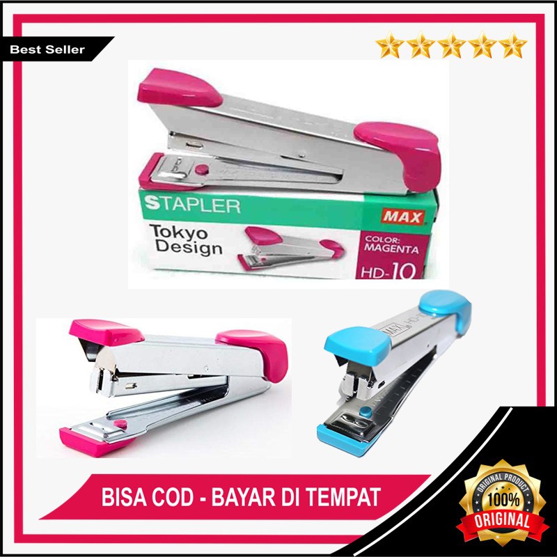 STAPLER / STAPLES / HEKTER TOKYO DESIGN MAX HD -10 / Stapler Multifungsi