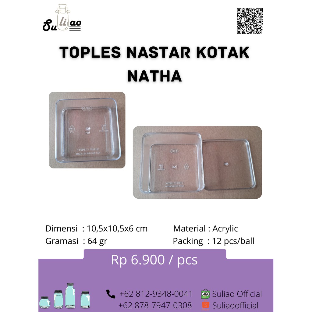 Toples Nastar Kotak Natha