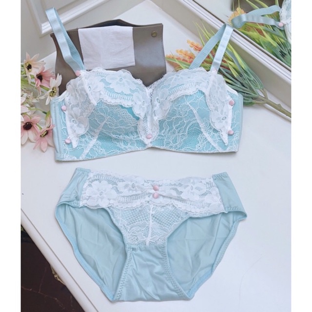 Bra Set Japanese Style (K-BS53) Busa Super Tebal tanpa kawat Import bra