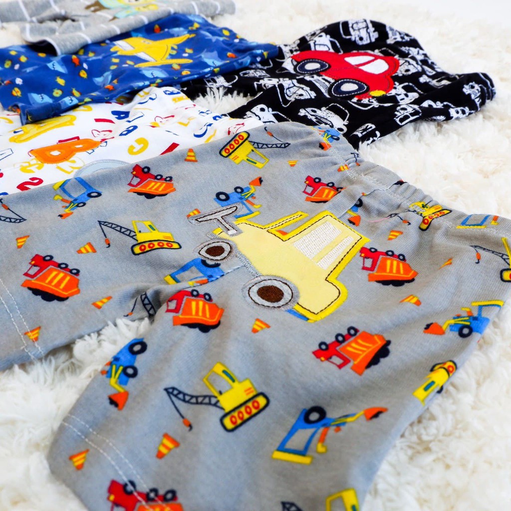 LIN9012 Boys/ Girls CARTER'S 5 in 1 Celana Pendek Bayi Premium Cotton Celana Rumah Bayi Celana Pe...