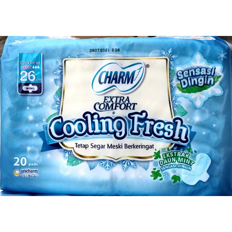 Charm Cooling Fresh Wing 18 pads