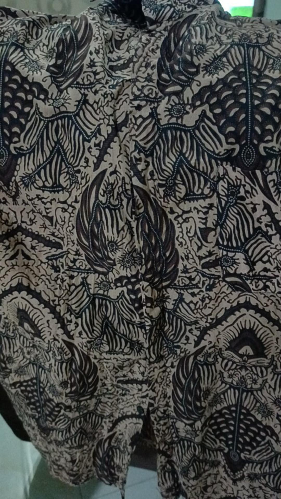 Size M L Xl Xxl Xxxl Bswart Batik Hrb026 Kenongo Hem Pendek Padi Pekalongan M