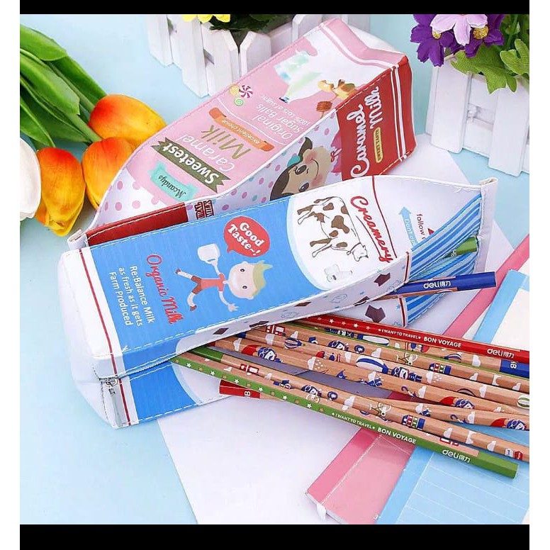 

TP001 TEMPAT PENSIL MORNING MILK