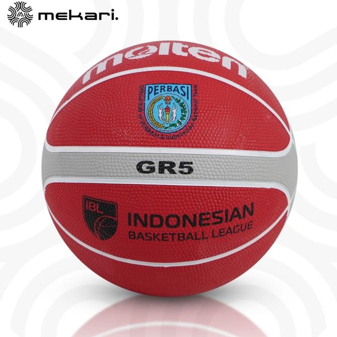 Bola Basket Molten GR5 Red ( Outdoor ) | Basket