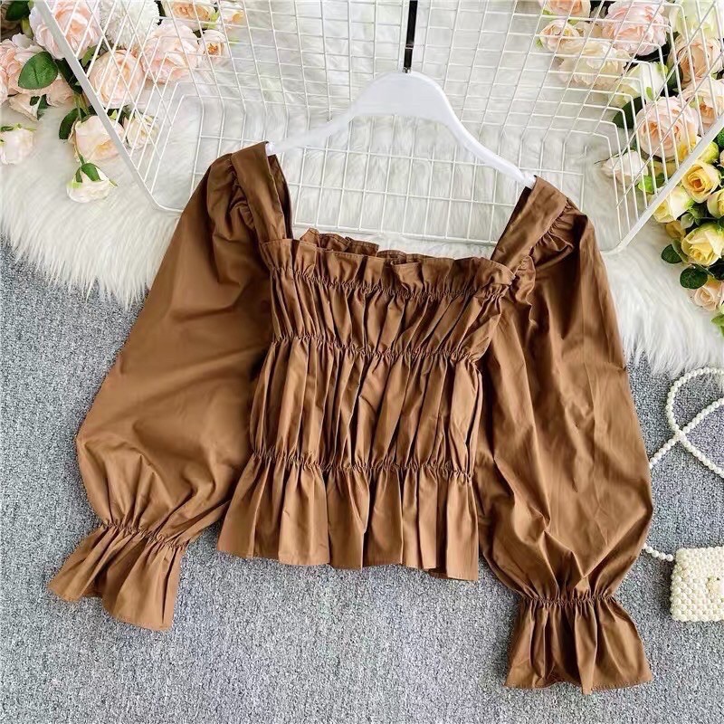 KOREAN SABRINA BLOUSE / CELAMA BLOUSE