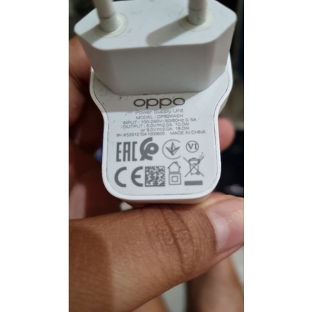 Charger Oppo copotan 18watt paket kabel Micro Usb Bisa ke infinix dll