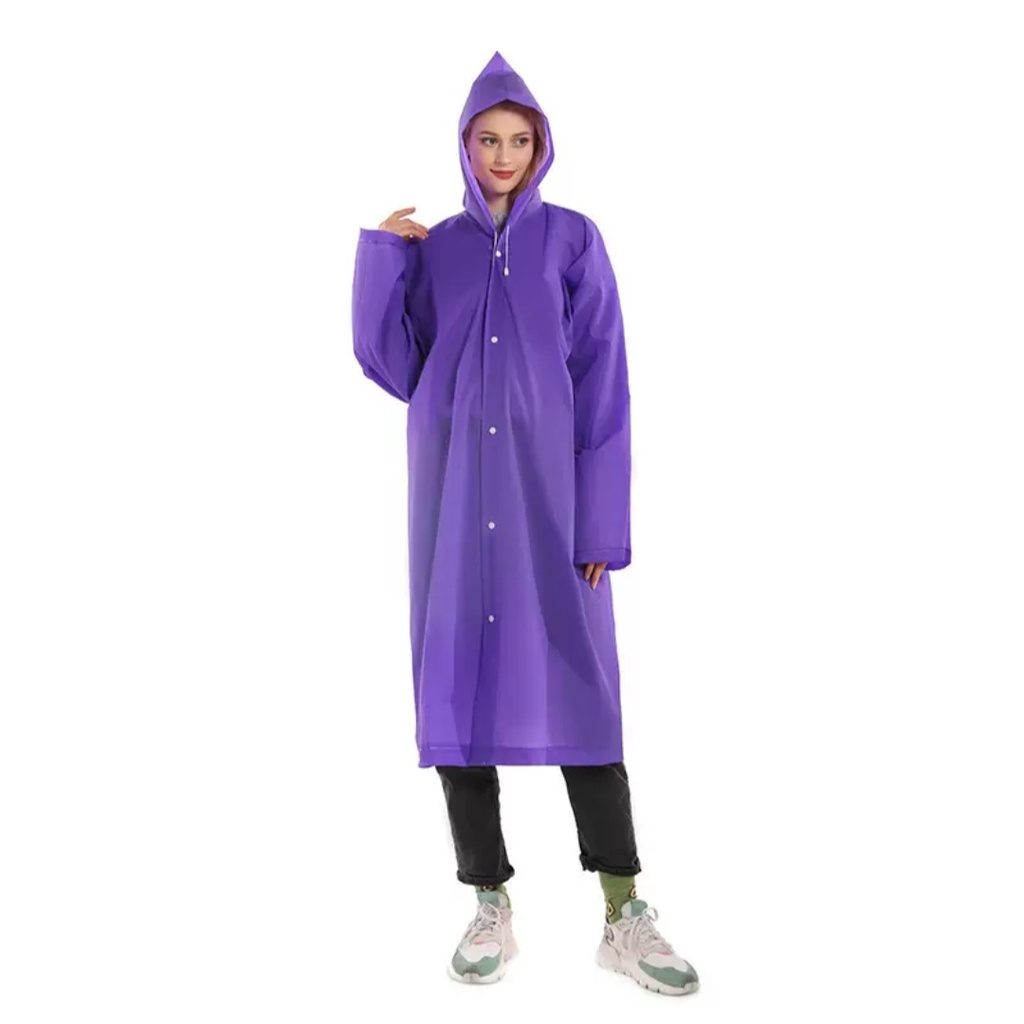 JAS HUJAN TERUSAN/GAMIS/RAINCOAT PVC EVA