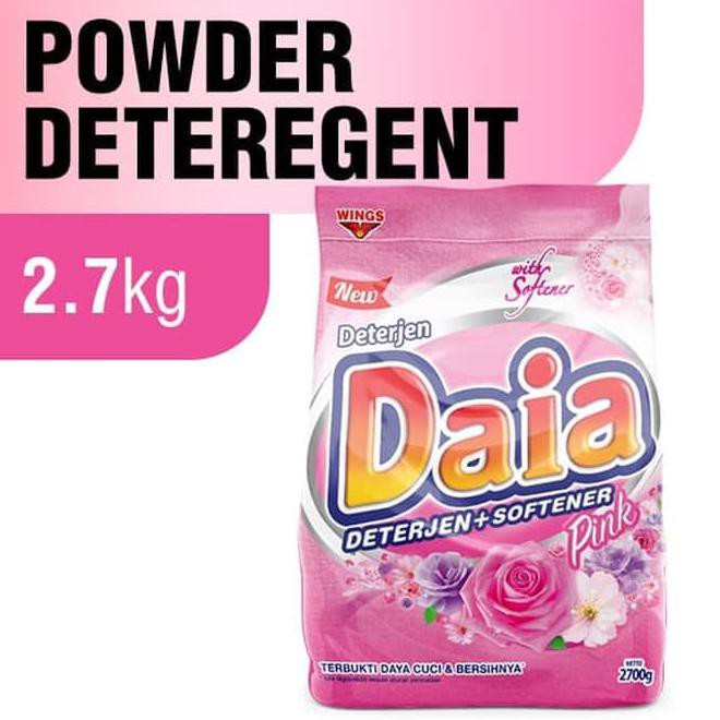 

Daia Deterjen Bubuk 2.7 Kg - Pink