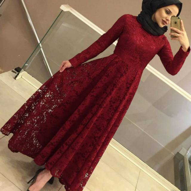 Baju Lebaran 2021 2022 Terbaru Busana Muslim Gamis Murah Gaun Pesta Muslimah Baju Wanita Kondangan j