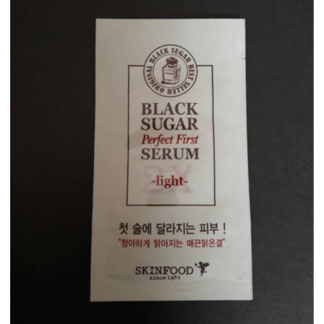 Sampel Black Sugar Serum - Skinfood