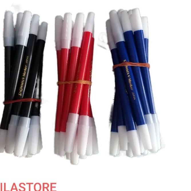 

〈〈GRO⚡IR〉〉 Spidol Kecil SNOWMAN / Spidol Warna isi 12 pcs produck vyralral