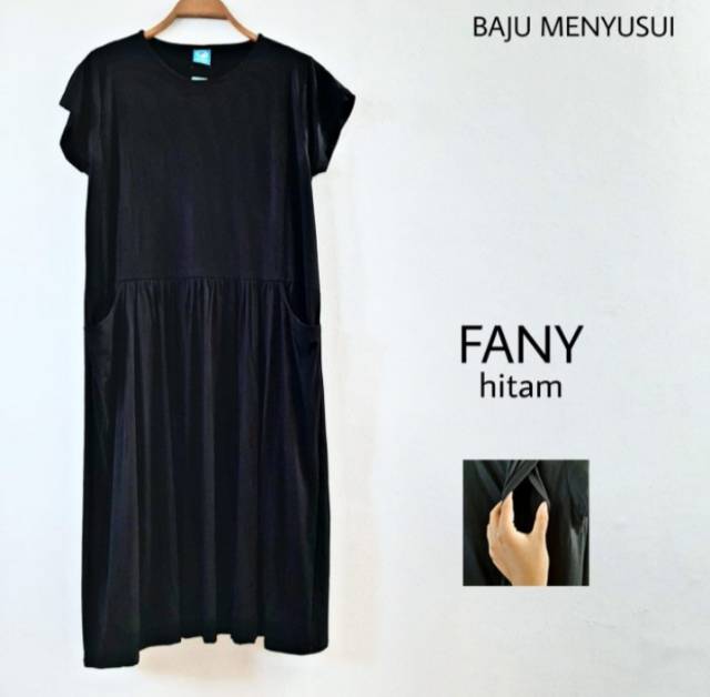 MAMIGAYA Nursing Wear Fany Dress Menyusui Baju Menyusui