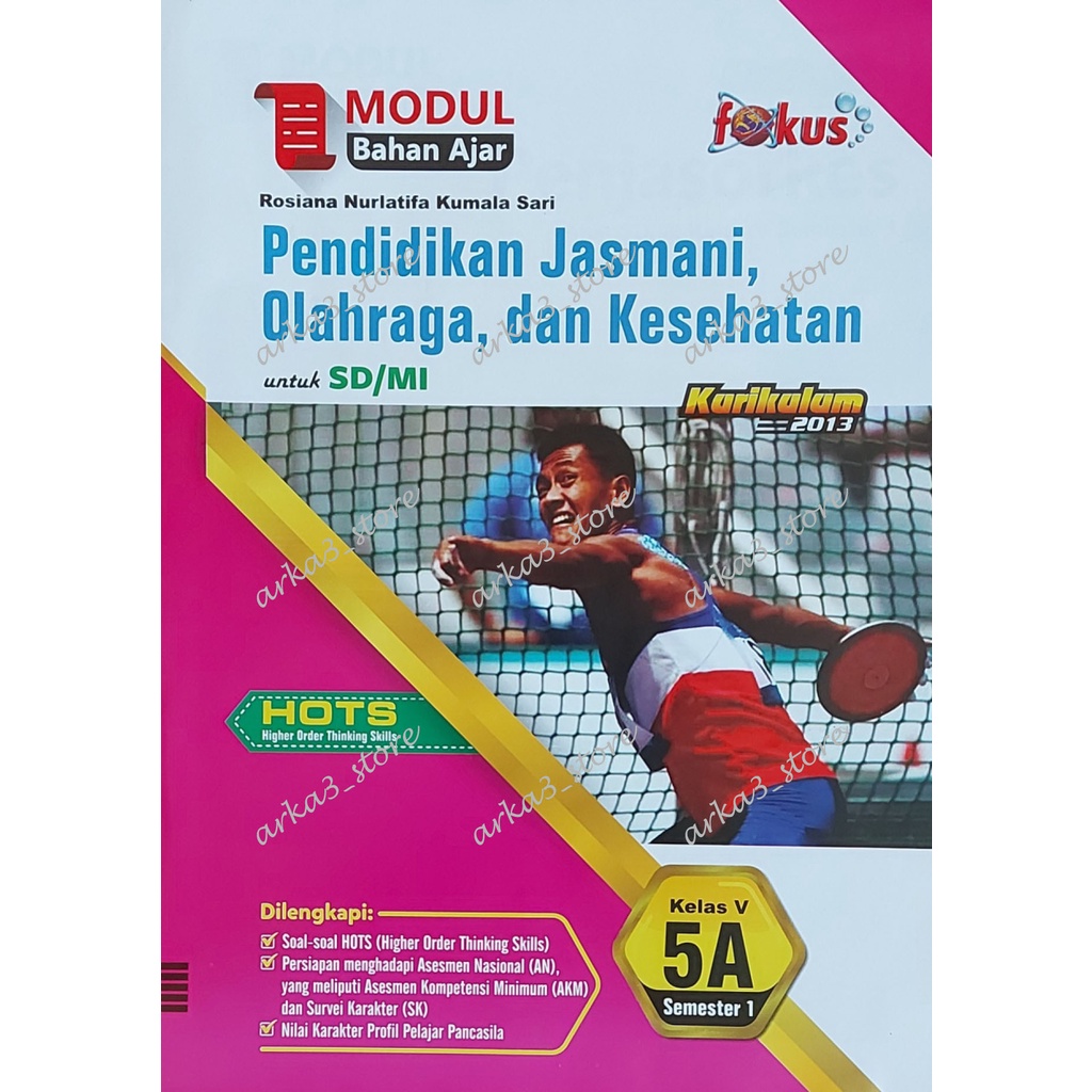Lks Fokus PJOK Kls 5 SD/MI Semester 1